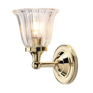 Elstead Lighting / Wall Lights / Austen 1 Polished Brass