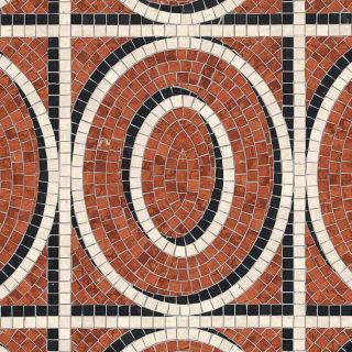 Bisazza / Marmosaico - Decorations / Montenapoleone Rosso