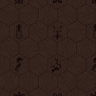 Bisazza / Wood - Decorations / New Gingham Moka