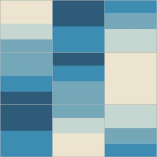 Bisazza / Cementiles / Swing Indigo