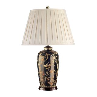 Elstead Lighting / Table Lamps / Black Birds with Cream Shade