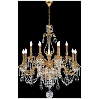 Badari / Chandeliers / 12 lights chandelier with crystals B4-28-12