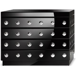 Arte Veneziana / Dressers / CDA Art Déco Black FCD-AVA-009-CDA