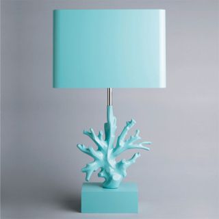 Charles Paris / Corail / Table Lamp / 2107-BIS (Turquoise)