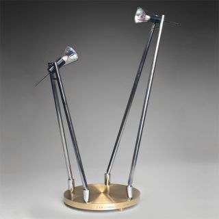 Charles Paris / Rayon du Bonheur / Table Lamp / 9023-0 (Varnish gold and nickel)