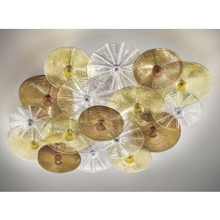 Glass & Glass Murano / Semi-Flush Mounts / Habitat Creative 2 ART. 260/P