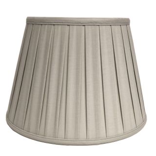Elstead Lighting / / 14"" Cotton Box Pleat Oyster (35Cm)