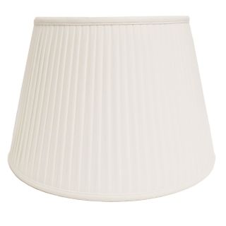 Elstead Lighting / / 20"" Cotton Fine/Pencil Pleat Ivory (51Cm)