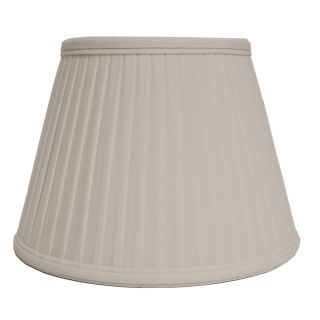 Elstead Lighting / / 8"" Cotton Fine/Pencil Pleat Oyster (20Cm)