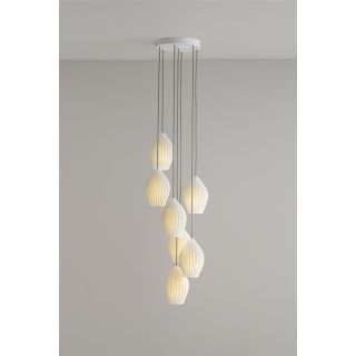 Original BTC / Pendants & Suspension Lights / Fin Grouping of 7