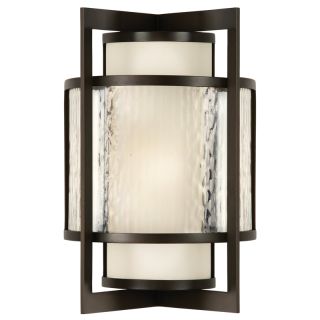 Singapore Moderne Outdoor 15″ Outdoor Wall Sconce 818081 by Fine Art Handcrafted Lighting