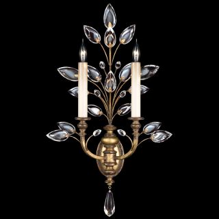 Crystal Laurel 28″ Sconce 773150 by Fine Art Handcrafted Lighting