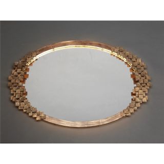 Officina Ciani / Wall Mirrors / Oval in Cast Bronze HF2019MI Dama