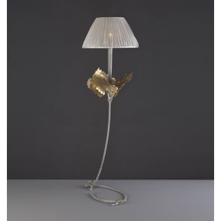 Iron Table Lamp with Leaves HL1073TA-1 Raspo by Officina Ciani