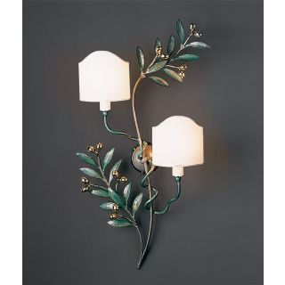 Officina Ciani / Wall Sconces / from Iron and Brass HL1095WA-2B Olivo