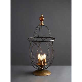 Officina Ciani / Table Lamps / Iron Rod HL1114TA-3 Palla ambra