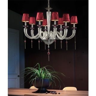 Euroluce Lampadari / Chandeliers / Julienne Clear L8 Shade – Cromo