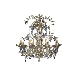 Mechini / Chandeliers / Bohemian Crystal and Clear Pearl Banding L106/8 BIS