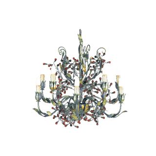 Mechini / Chandeliers / Wrought Iron with Murano Glass L169/10