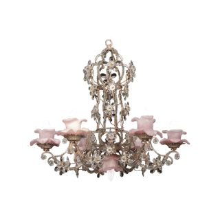 Mechini / Chandeliers / Bohemian Crystal & Murano Glass and Crystal Strip L243/7