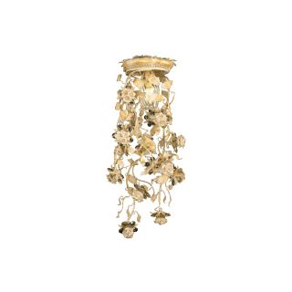 Mechini / Chandeliers / Colored Bohemian Crystal and Biscuit Ceramic L297/1