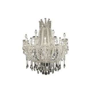Mechini / Chandeliers / Wrought Iron with Clear Bohemian Crystal L326/18