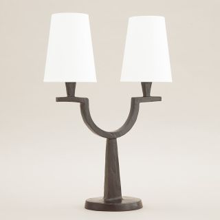 Objet Insolite / Bronze table lamp / Lampe Perceval