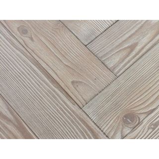 Bassano Parquet / Larch parquet / The geometries - Herringbones Italian Herringbone 90° Whitened Larch