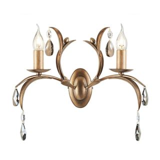 Elstead Lighting / Wall Lights / Lily 2 Bronze Patina
