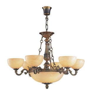 Mariner / Chandeliers / Casted Bronze & Alabaster 18845.0