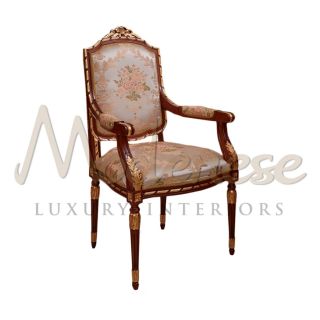 Modenese Luxury Interiors / Dining Armchairs / Imperial Florear 14541