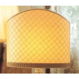 Il Paralume Marina / Lampshades / Half oval lampshade closed behind with upper hump
