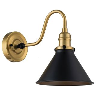 Elstead Lighting / Wall Lights / Provence Aged Brass & Matte Black