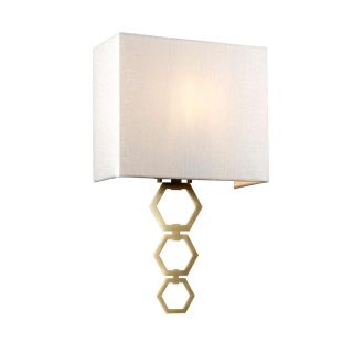 Elstead Lighting / Wall Lights / Ria Medium Aged Brass