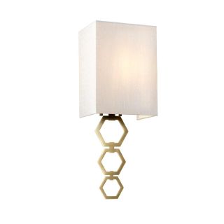 Elstead Lighting / Wall Lights / Ria Small Aged Brass