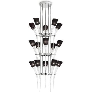Arte Veneziana / Chandeliers / Tusk Contemporary LCC-GLF-011-LC160