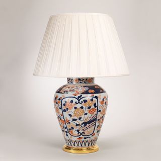 Vaughan / Table Lamp / Red and Blue Imari Vase TC0075