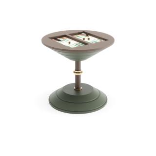 Vismara Design / Game Tables / Backgammon/Chess Goemon