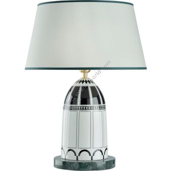 Le Porcellane / Table Lamps / Marble Base Porcelain 03001 Don Giovanni
