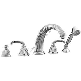 Bronces Mestre / Bath-Shower Fittings / Five holes bath set 033016.000.50