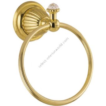 Bronces Mestre / Towel Holders / Towel ring 165mm with Swarovski crystal 033273.000.01