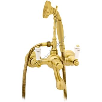 Bronces Mestre / Bath-Shower Fittings /  Bath shower set with porcelain 035018.M00.30