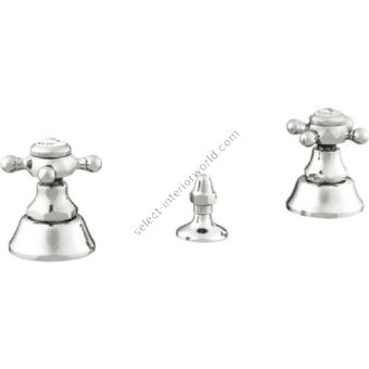 Bronces Mestre / Bidet Fittings / Three holes bidet set 035022.B00.50