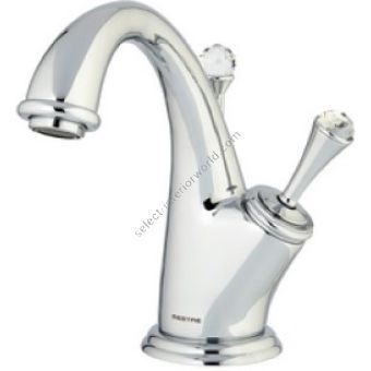 Bronces Mestre / Washbasin Fittings / Basin monolever joystick mixer with Swarovki crystal 037203.000.50