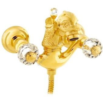 Bronces Mestre / Bath-Shower Fittings / Bath shower set with Swarovski crystal 039118.000.00
