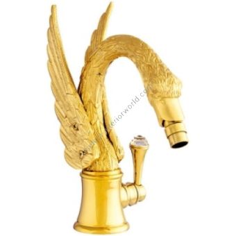 Bronces Mestre / Bidet Fittings / Bidet monolever progresive mixer with Swarovski crystal 039263.A00.00