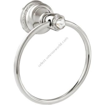 Bronces Mestre / Towel Holders / Towel ring diameter 165mm with Swarovski crystal 041073.S00.50