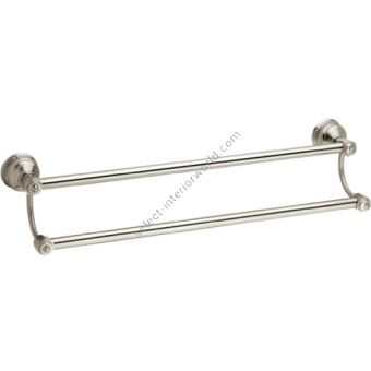 Bronces Mestre / Towel Holders / Double towel rail 600mm 041079.000.62