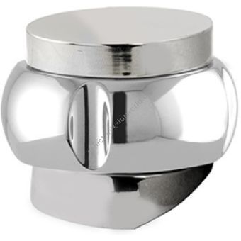 Bronces Mestre / Knobs for Shower Systems / Monolever handle kit for shower system with classic brass ring 046047.000.50