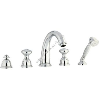 Bronces Mestre / Bath-Shower Fittings / Five holes bath set 051416.B00.50